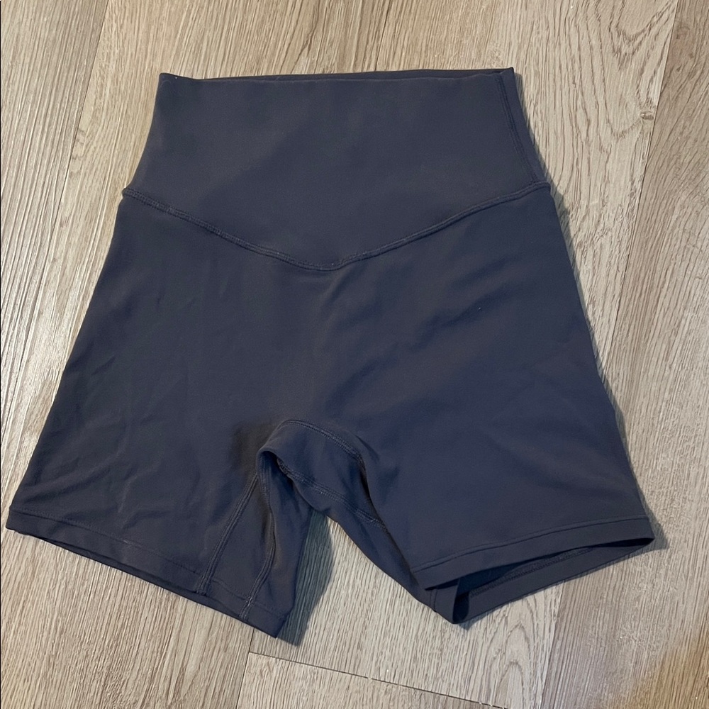 Vitality Women's Gray High-Waisted Shorts
